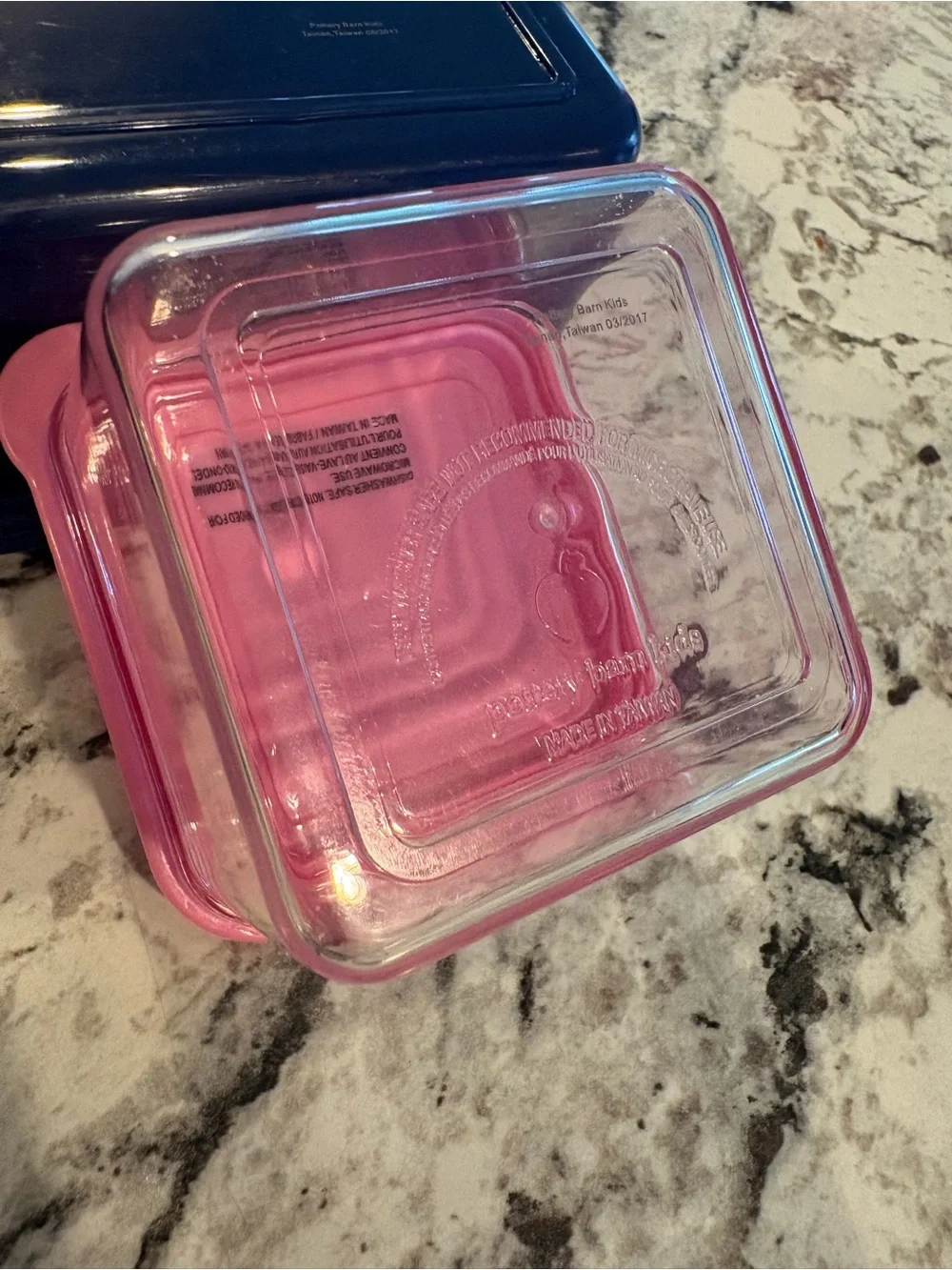 Pottery Barn All-in-One Bento Box Lunch Container w/ extra food containers